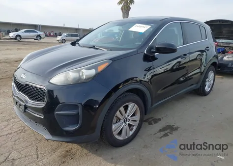 2017 Kia Sportage Lx z USA, uszkodzony, nr VIN KNDPM3ACXH7054986
